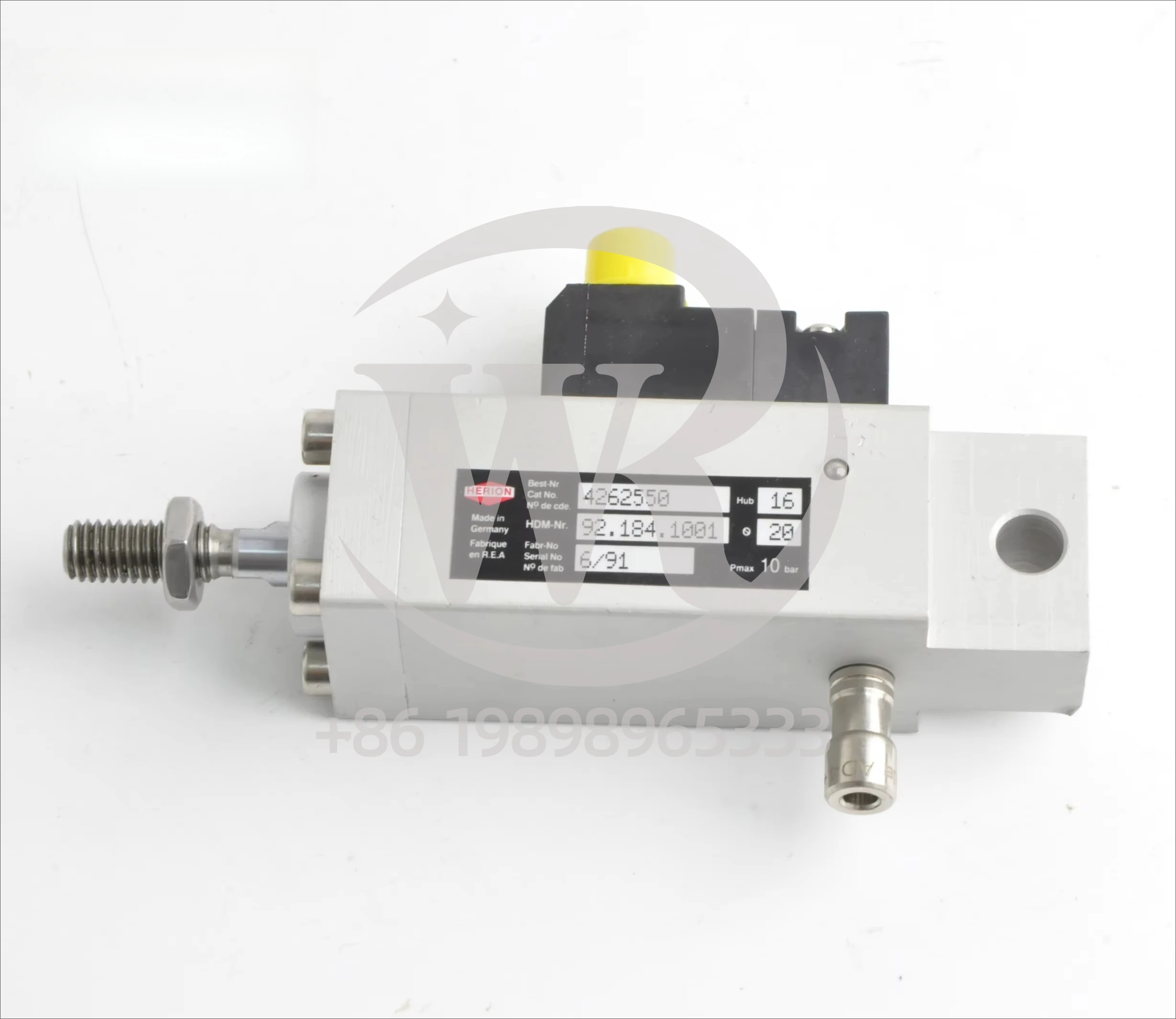 

Клапан цилиндровый Heidelberg 92.184.1001 для SM102 CD102, запчасти