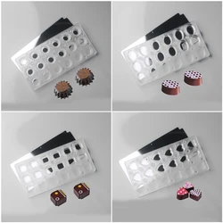 Polycarbonate Chocolate Molds 7 Options Available Magnetic Stainless Steel Transfer Plate Candy Baking Tools Chocolate Molds