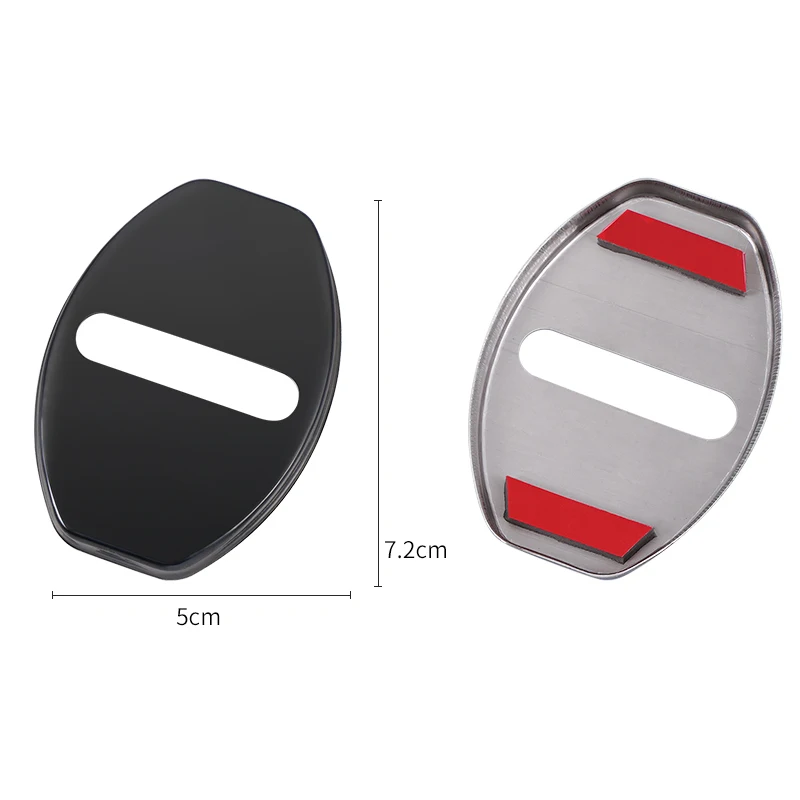 For Volkswagen VW ID.4 ID.4X ID.6 Id.5 ID 4 5 6 Cross 2022 2021 2020 Car Door Lock Covers Caps Protective Case Stainless Steel