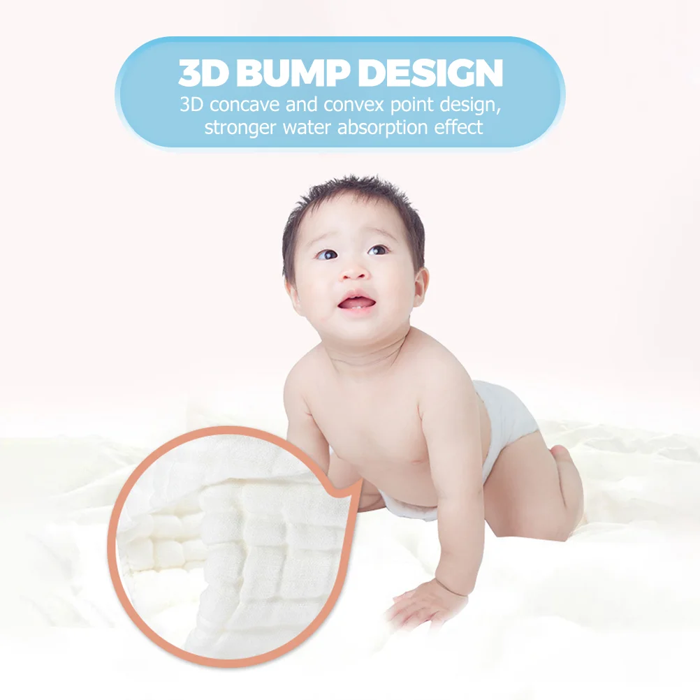 5 Pcs Diaper Comfortable Diapers Newborn Cloth Inserts Washable One-piece Hygienic Cotton Pure Babies Lightweight