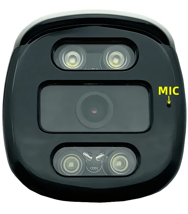 5/3MP MStar SSC337DE+IMX335 IMX307 Double Light IP Bullet Camera IRCut ONVIF Built-In MIC Audio StarLight NightVision