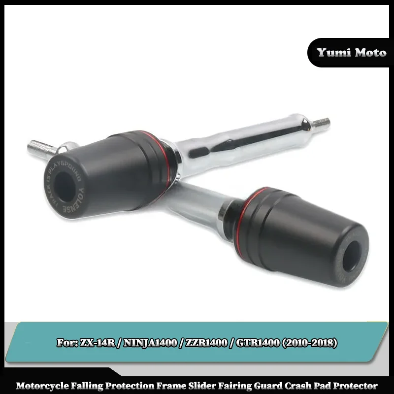 

Motorcycle Falling Protection Frame Slider Fairing Guard Crash Pad Protector For KAWASAKI ZX-14R NINJA1400 ZZR1400 GTR1400