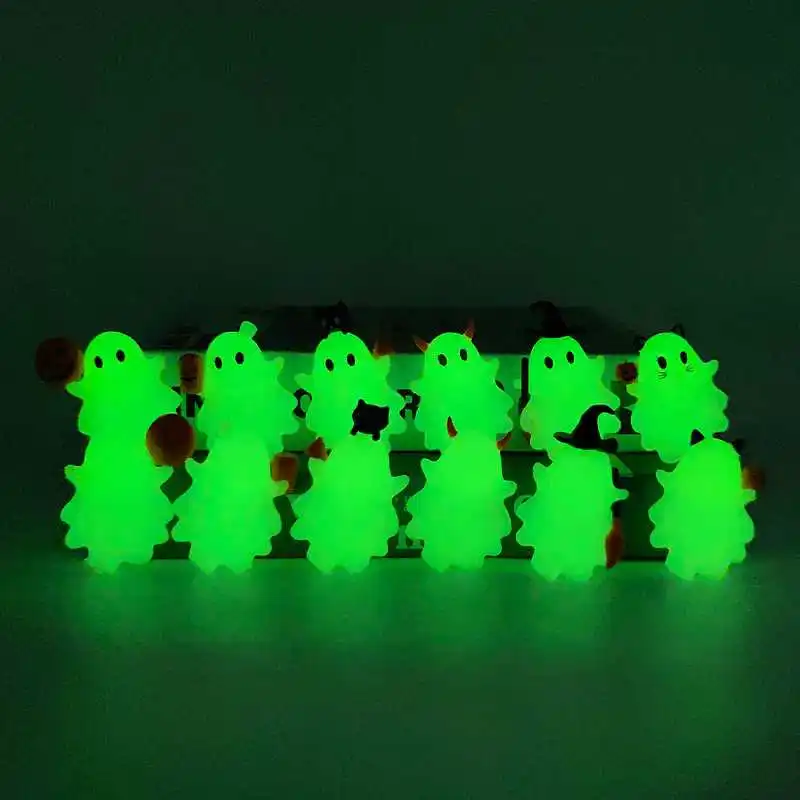 2025 NEW Halloween Ghost noctilucent Blind Box ornament telephone Screen Decoration Birthday Gift Mysterious Surprise