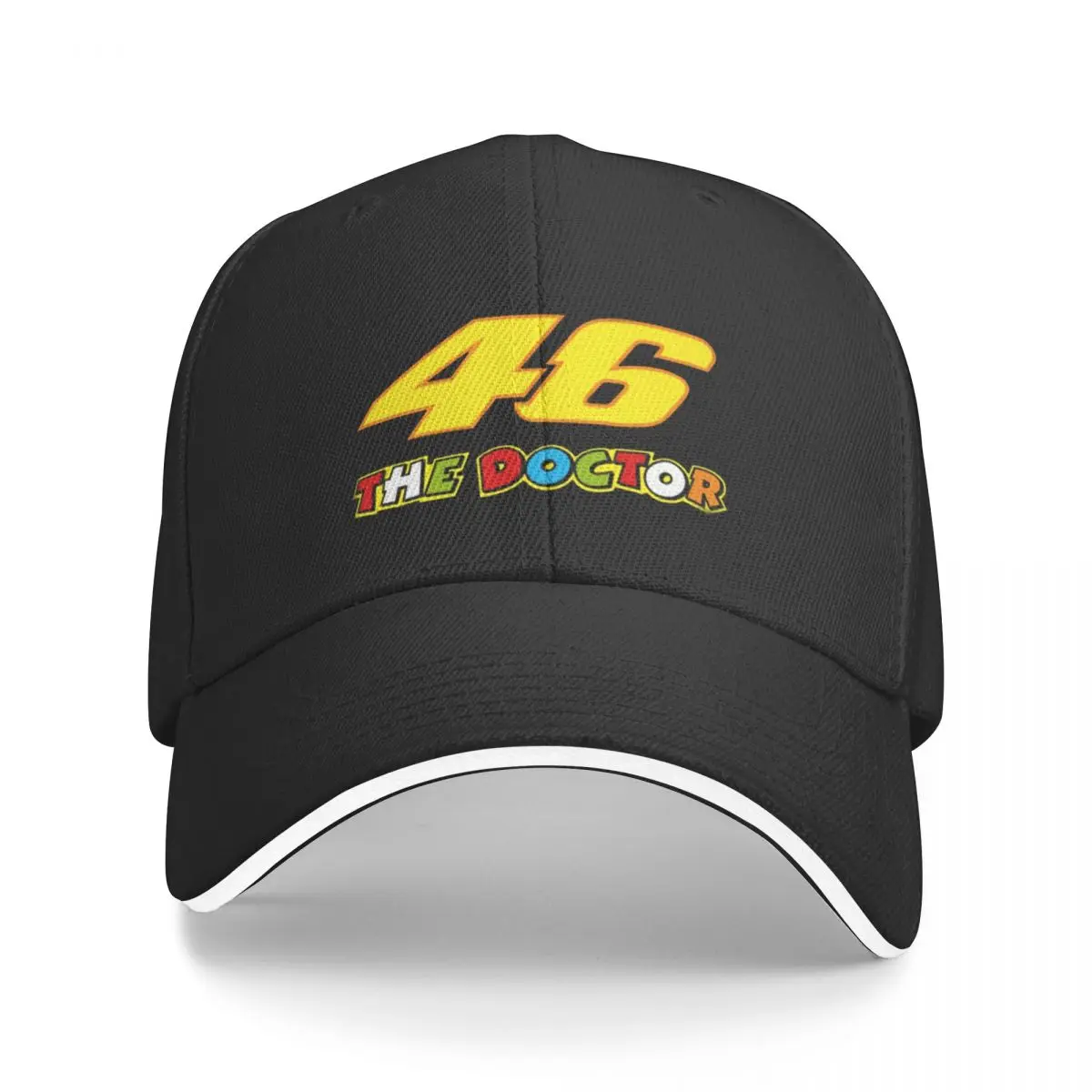 Lucky #46 The Doctor Motorcycle Racing Driver Printing Baseball Caps Women Men Coquette Leisure Snapback Cap Mens New Dad Hat