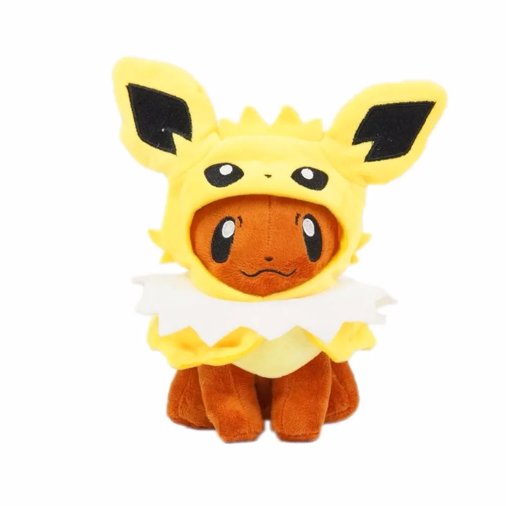 the Eevee Poncho Umbreon Espeon Jolteon Vaporeon Sylveon Flareon Figure Puppet Toys