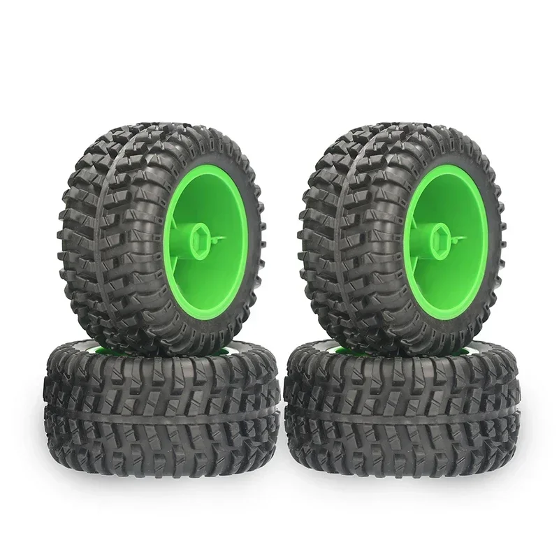 

4pcs 110mm RC Car Tires 12mm Hex for 1/12 1/14 1/10 Rock Crawler RC Car Wltoys 12427 12429 12423 144001 124019 124018