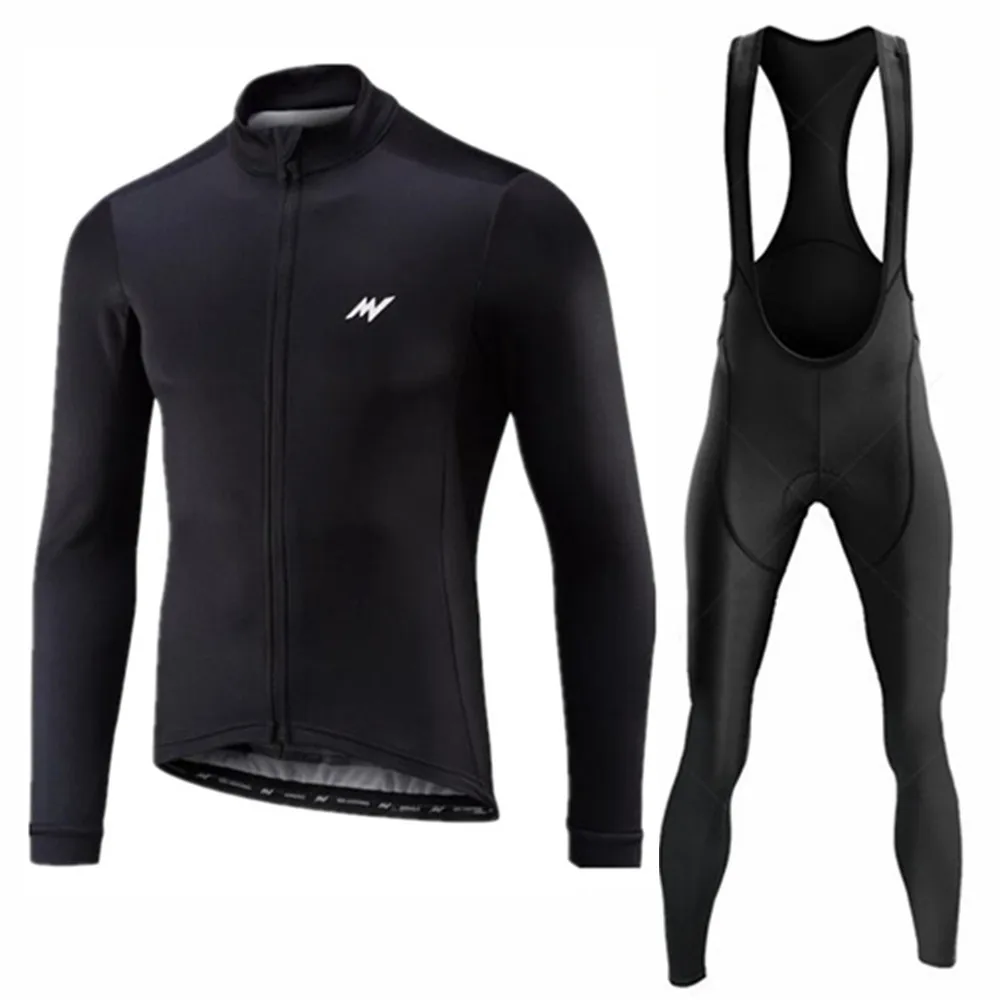 Morvelo 2026 Herbst Radsport-Trikot-Set Herren Rennrad-Bekleidung Langarm Ciclismo Shirt MTB Maillot Fahrrad-Uniform Trägerhose – Detail 3