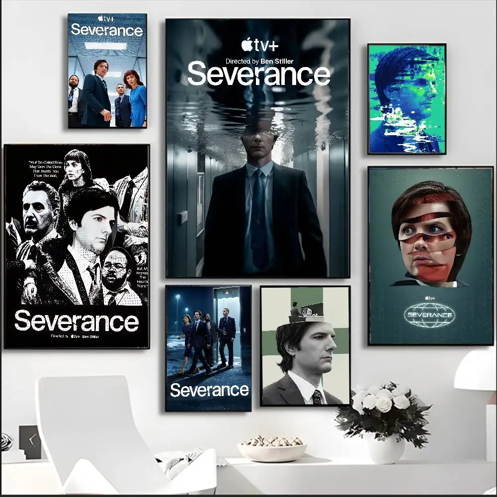 Severance Poster Ptints,Severance Tv Series Poster, Classic TV Shows HD Picture Modern Canvas Painting Wall Art Unframed Poste