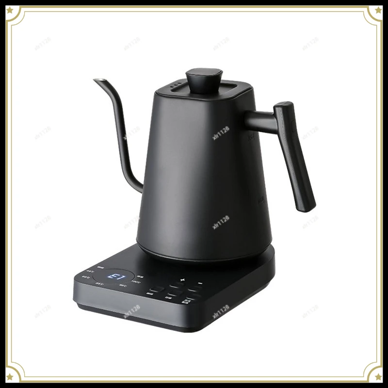 

110V Gooseneck Electric Kettle Temperature Control Hand Pour Coffee Tea Brewing Pot for Home
