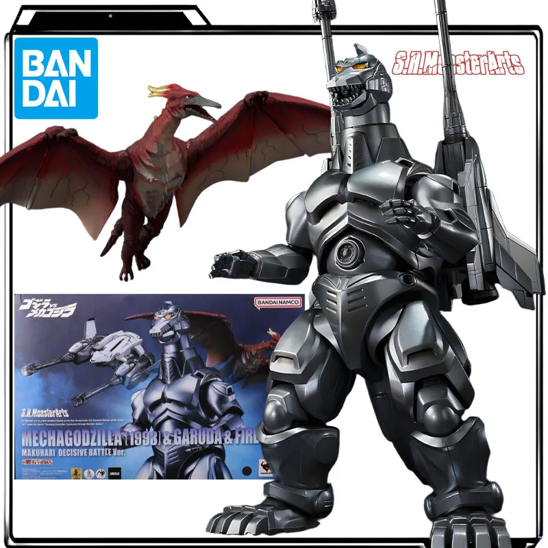

BANDAI Original S.H.MonsterArts Mecha Godzilla(1993)Anime Action Figures Toys for Boys Christma Gift Collectible Model Ornaments