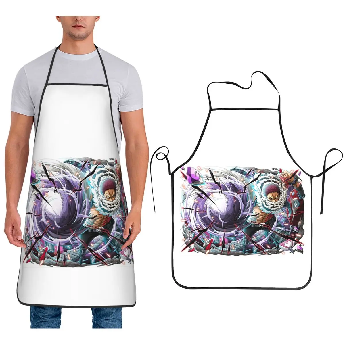 

Фартуки Katakuri для шеф-повара, приготовления пищи, выпечки, Tablier, водонепроницаемый нагрудник для чистки кухни, сарафан для женщин и мужчин, рисование