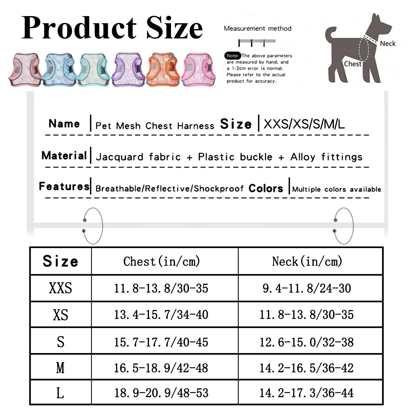 HP214--1pc حزام شبكي صيفي للكلاب والقطط مع مقود للحيوانات الأليفة بطول 1.5 متر. #4