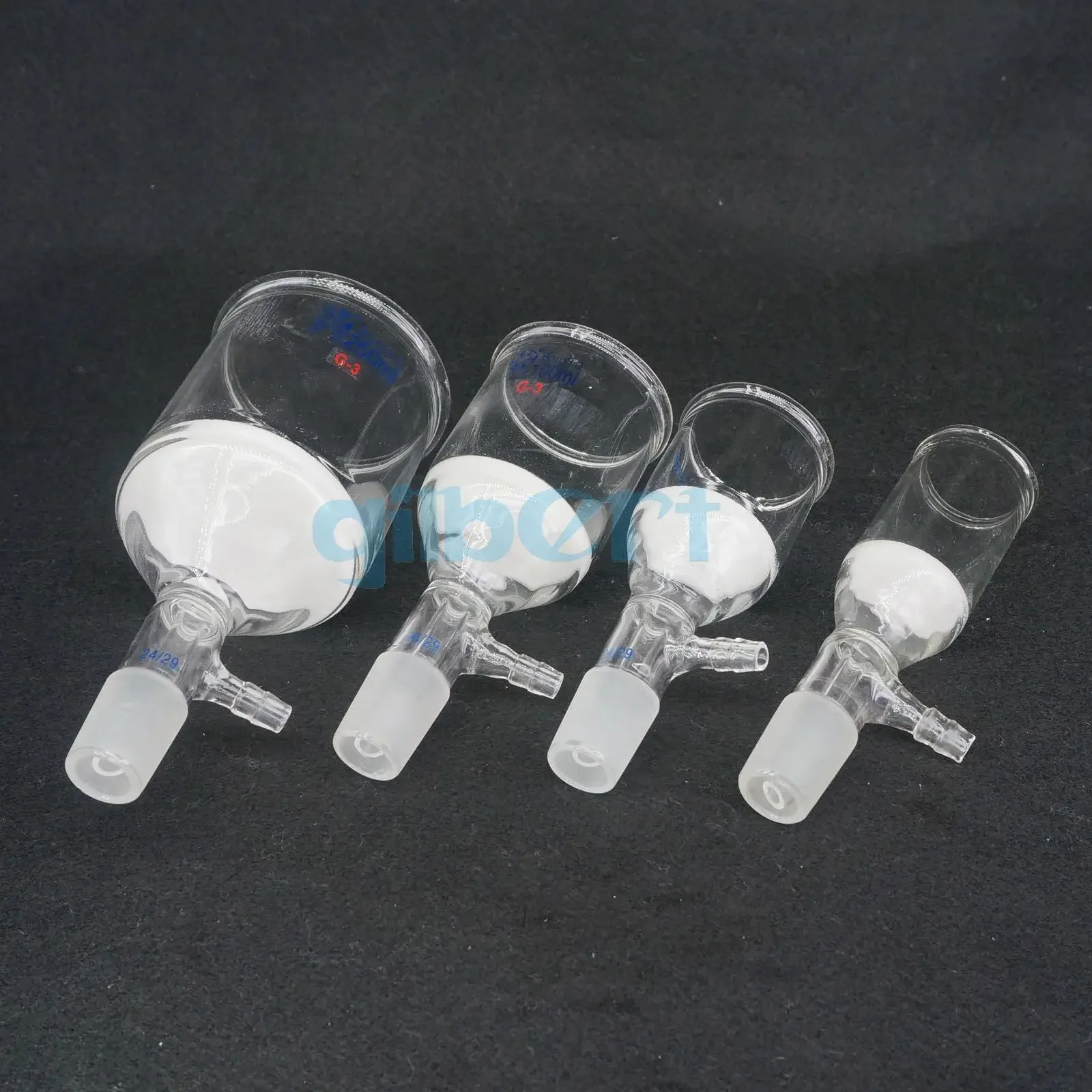 30ml 35ml Joint 24/29 Filter Funnel Sand Core G1 G2 G3 G4 G5 Coarse 2-70 Micron Lab Glass