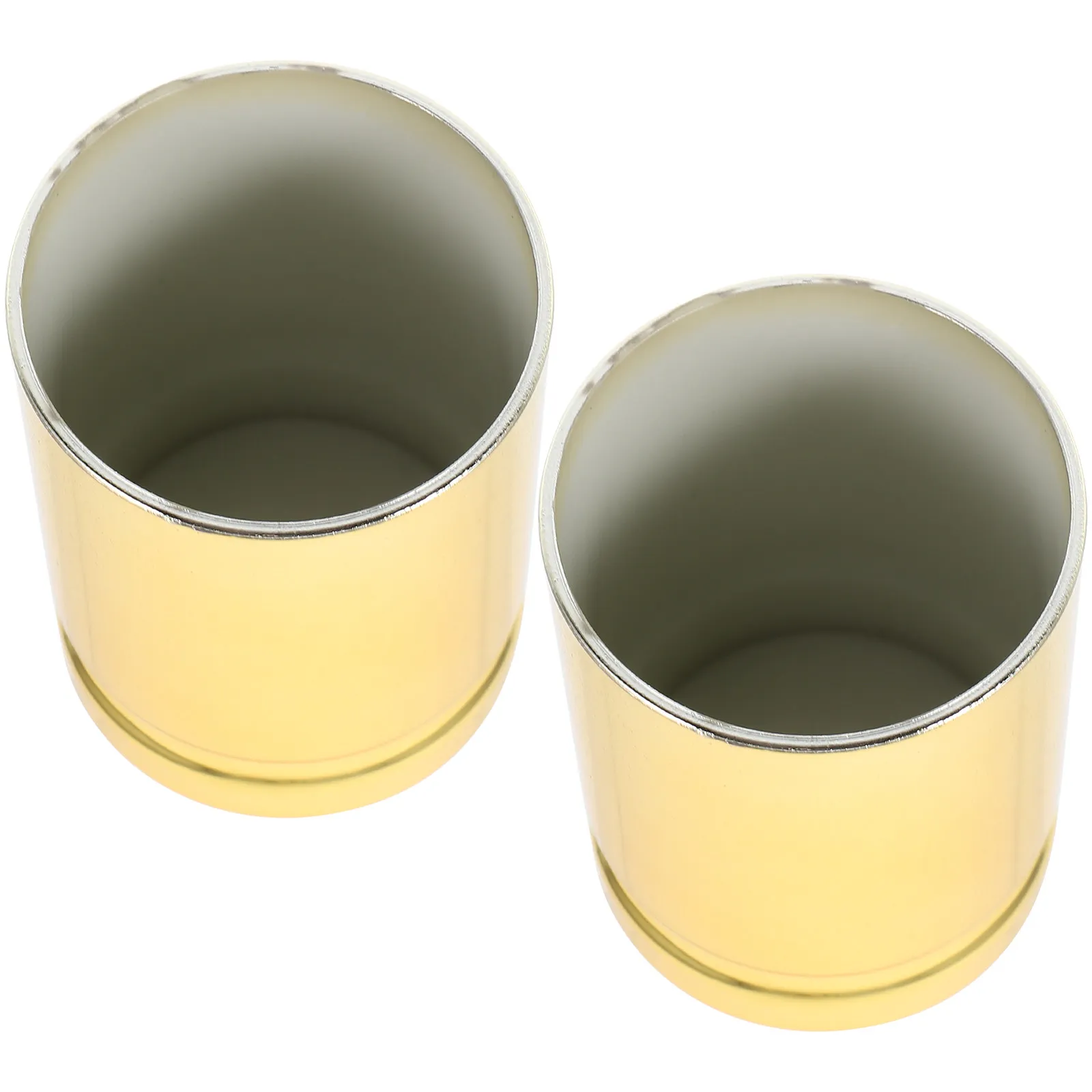 Copas de vino pequeñas de plástico reutilizables, vasos pequeños para bebidas para fiestas en casa, uso al aire libre, almacenamiento de bebidas, agua, jugo, 50Ml, ligeras, 2 uds.