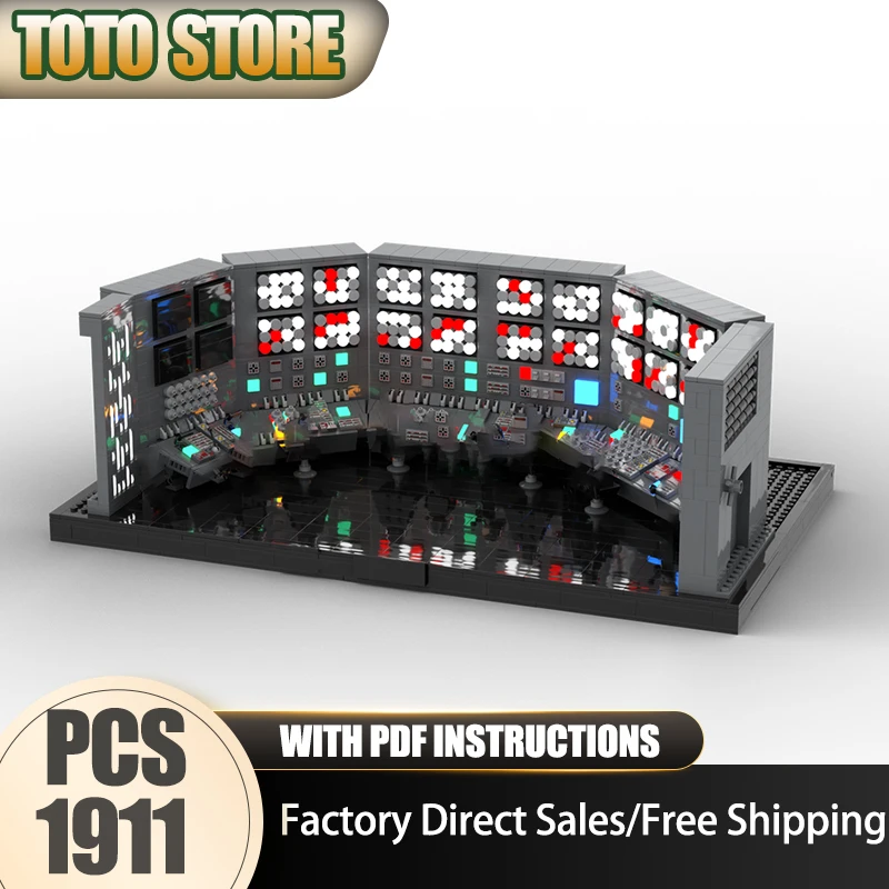 

Звездный фильм Moc, строительные кирпичи, имперский суперлазерный пожарный контроль, модель комнаты, технология, модульные блоки, набор, сделай сам, сборка, игрушки, подарки