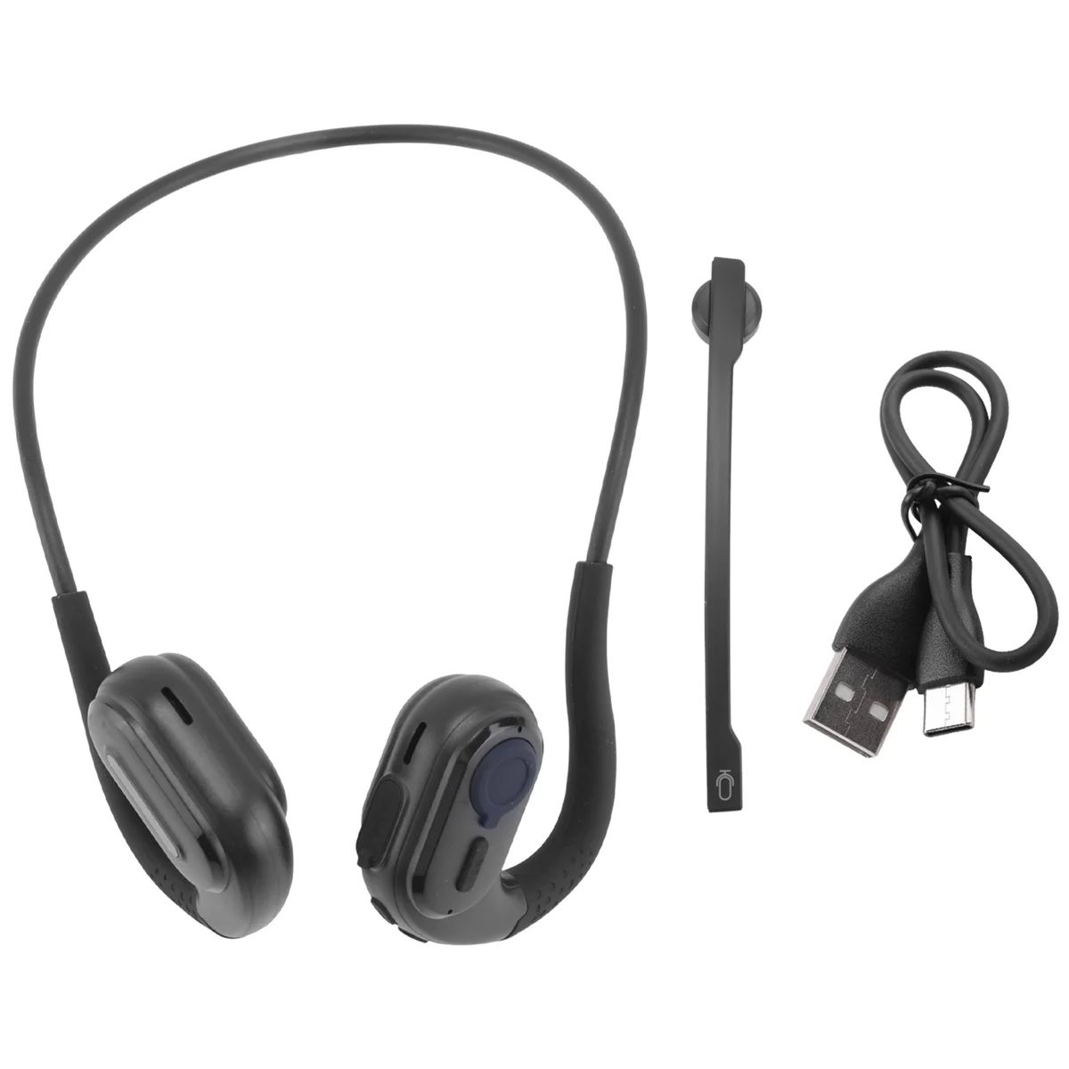 A57G-Trucker Bluetooth-гарнитура Беспроводные наушники со съемной стрелой микрофона Кнопка отключения звука Открытые наушники Bluetooth