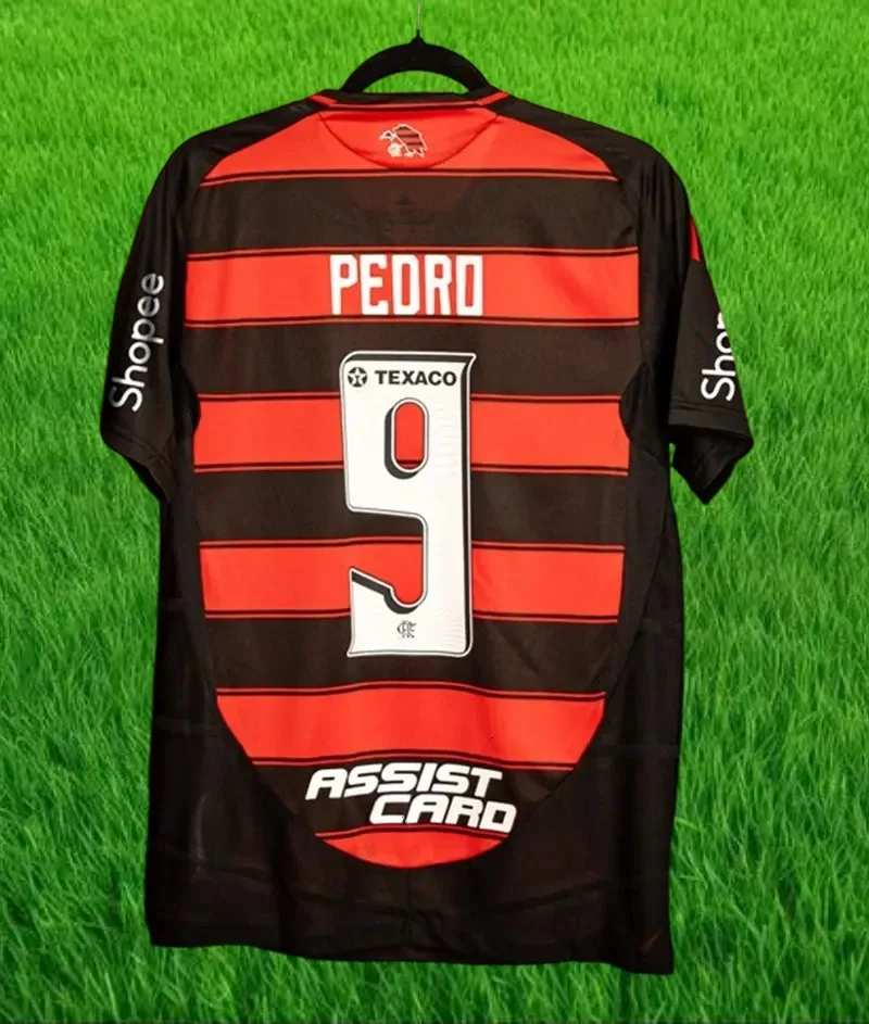 Jersey Sepak Bola Pilihan Terbaik 2025 Pakaian Pria Wanita Jersey Flamengo Kemeja Ringan Ukuran Besar Dapat Dicuci Cepat Kering Sejuk