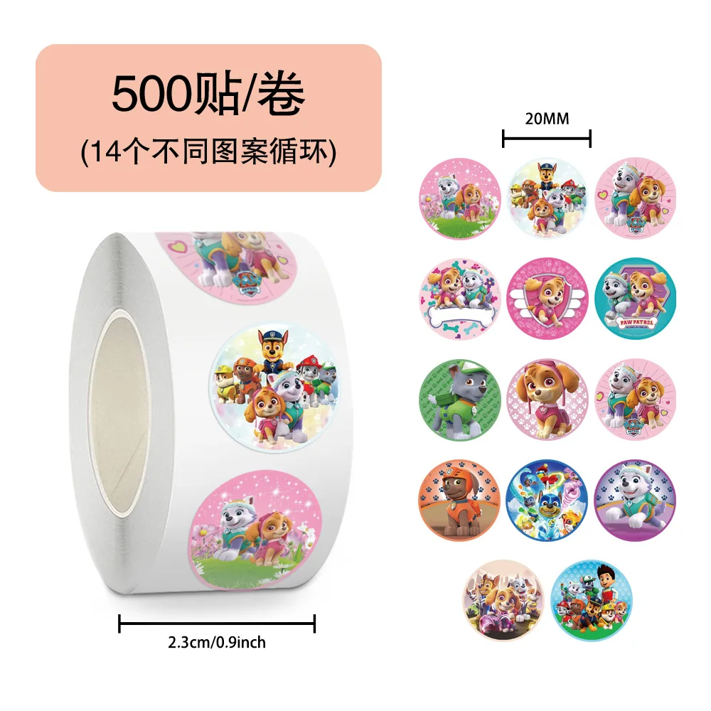 500Pcs/Roll Cartoon…