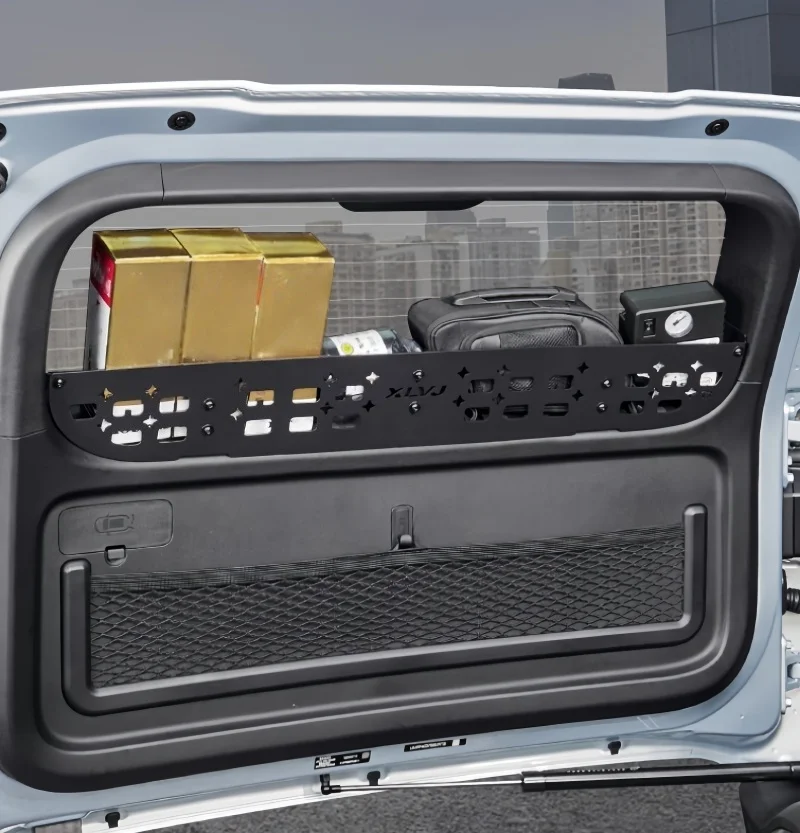 إطار تخزين الباب الخلفي للسيارة مناسب ليوبارد 3 تيتانيوم 3 عتبة نافذة السيارة إطار تخزين السياج أجزاء ترقية السيارة الداخلية