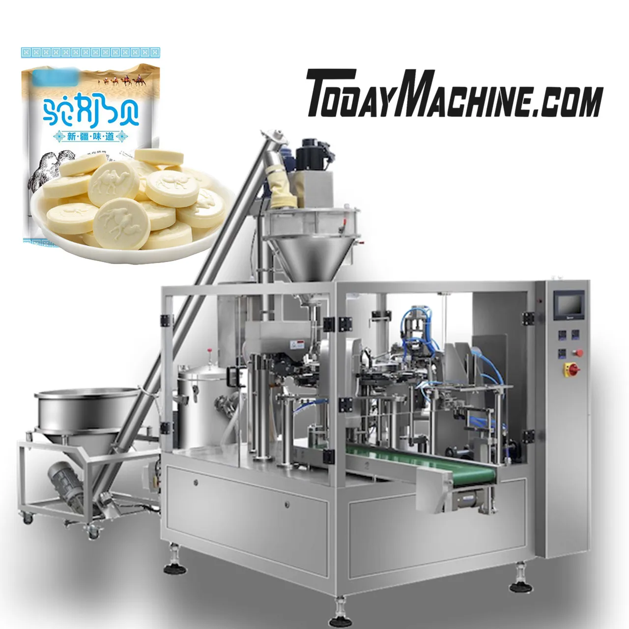 Automatic Premade Pouch Ground Cocoa Matcha Milk Coffee Seasoning Powder Packing Machine