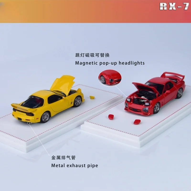 

FocalHorizon FH 1:64 RX7 FD3S A Spec alloy car model