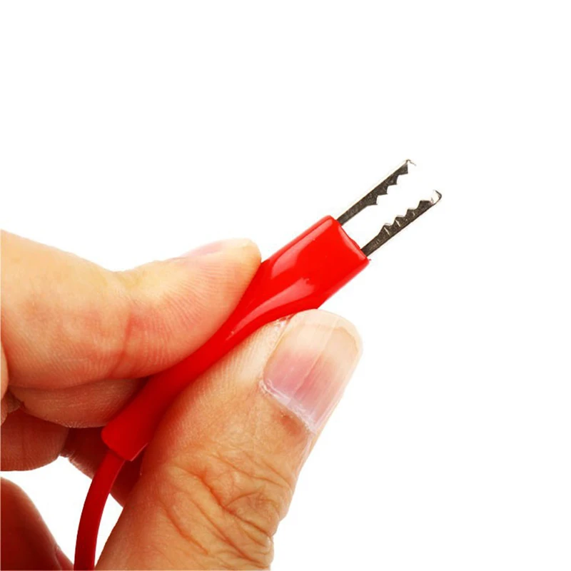 1PCS 60CM Alligator Test Cilp To USB Male Female Connector Adapter Crocodile Test Clamp Clip Power Cable