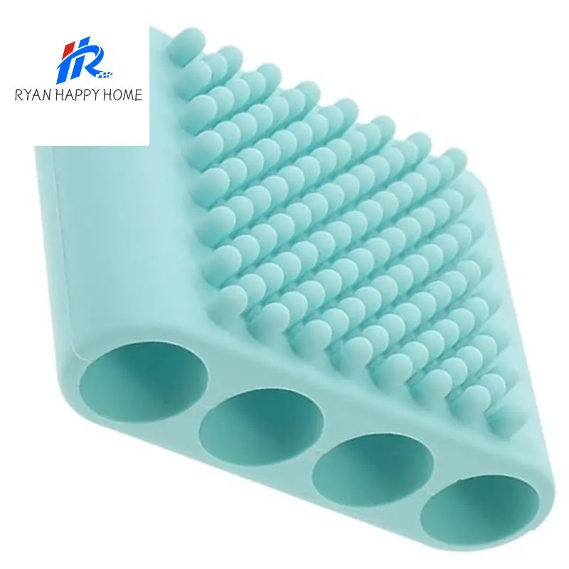 

Силиконовый скребок для кожи головы, щетка-массажер для головы, шампунь, инструмент для чистки волос, удобная для хранения дизайна