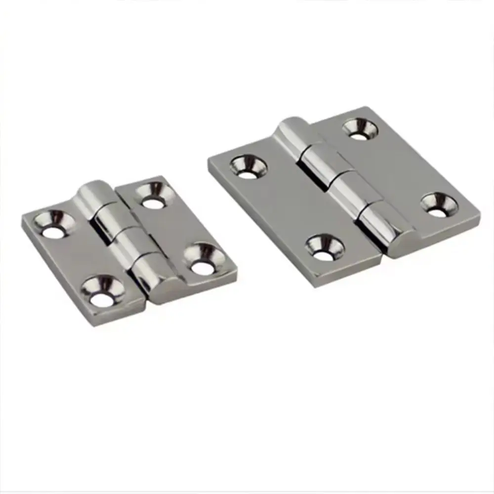 

38/40/50 мм стыковая петля из нержавеющей стали, твердая литая с 4 отверстиями, петли для лодок, сверхмощная зеркальная полировка, петля для двери люка шкафа