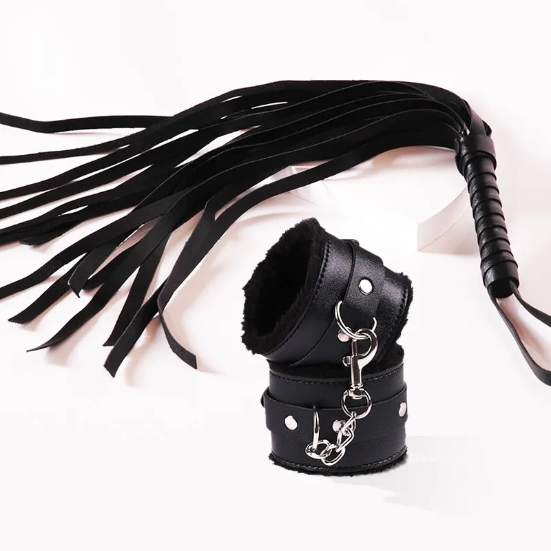 Bondage Gear Fetish Handcuffs Exotic Accessories Slave Whip Bdsm Games For Adults Sex Equipment Spanking Femdom Erotic Products