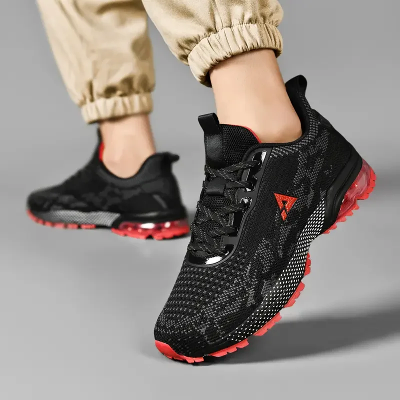 

Men's mesh breathable fashion running shoes soft and comfortable men's shoes sports shoes lightweight daily casual men's shoes