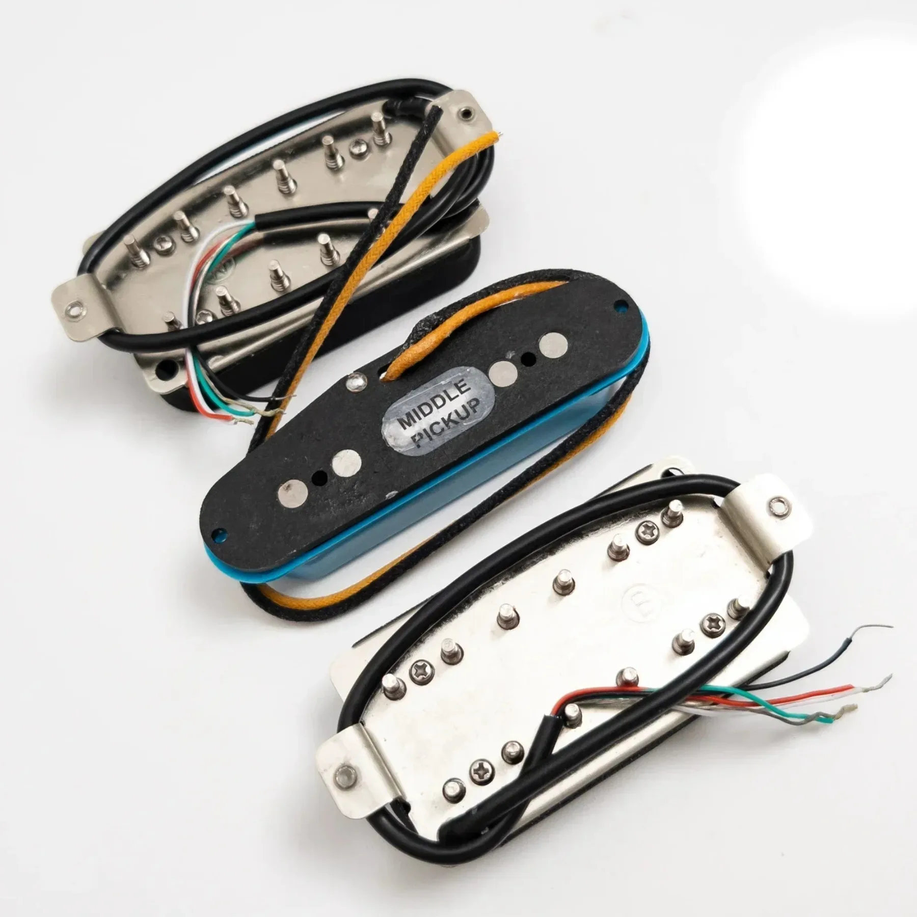 

HSH Alnico 5 Humbucker Single Coil Pickups Set for ST Style Electric Guitar Replacement Parts