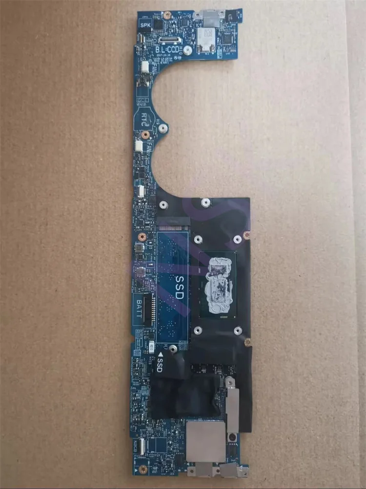 Original LA-E671P For DELL XPS 13 9370 Laptop motherboard With i5 i7 8th Gen CPU 8G or 16GB RAM 100% Test OK