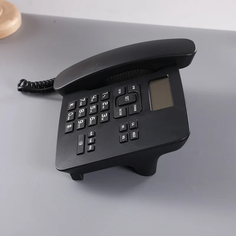 Deak Corded Telephone Caller ID Hands Free Wired Landline with LCD Display for Office Home Hotel
