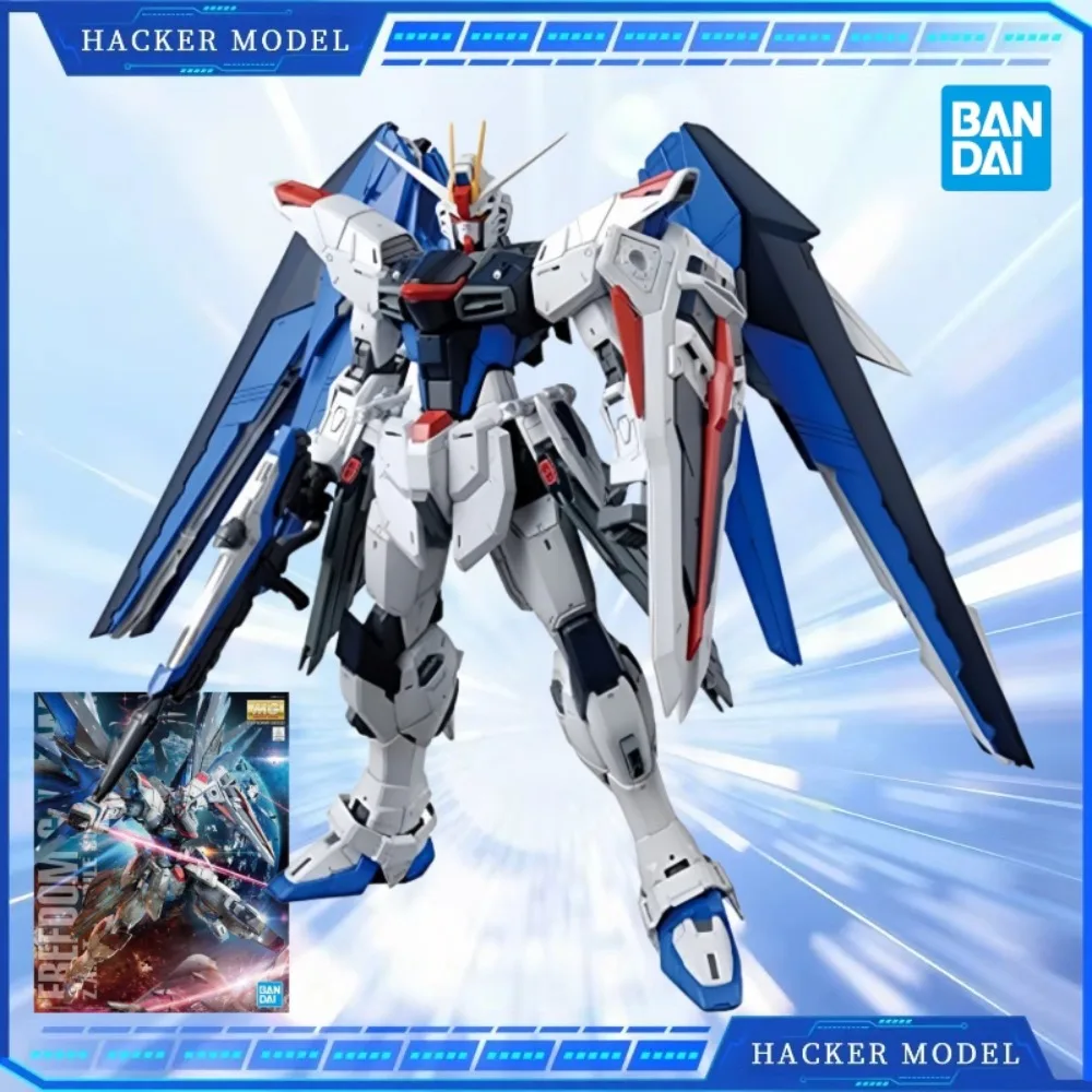

Bandai ZGMF-X10A Freedom Gundam Action Figure MG 2.0 Freedom Gundam Model Kit Collection Toy Figures Chrismas Gift