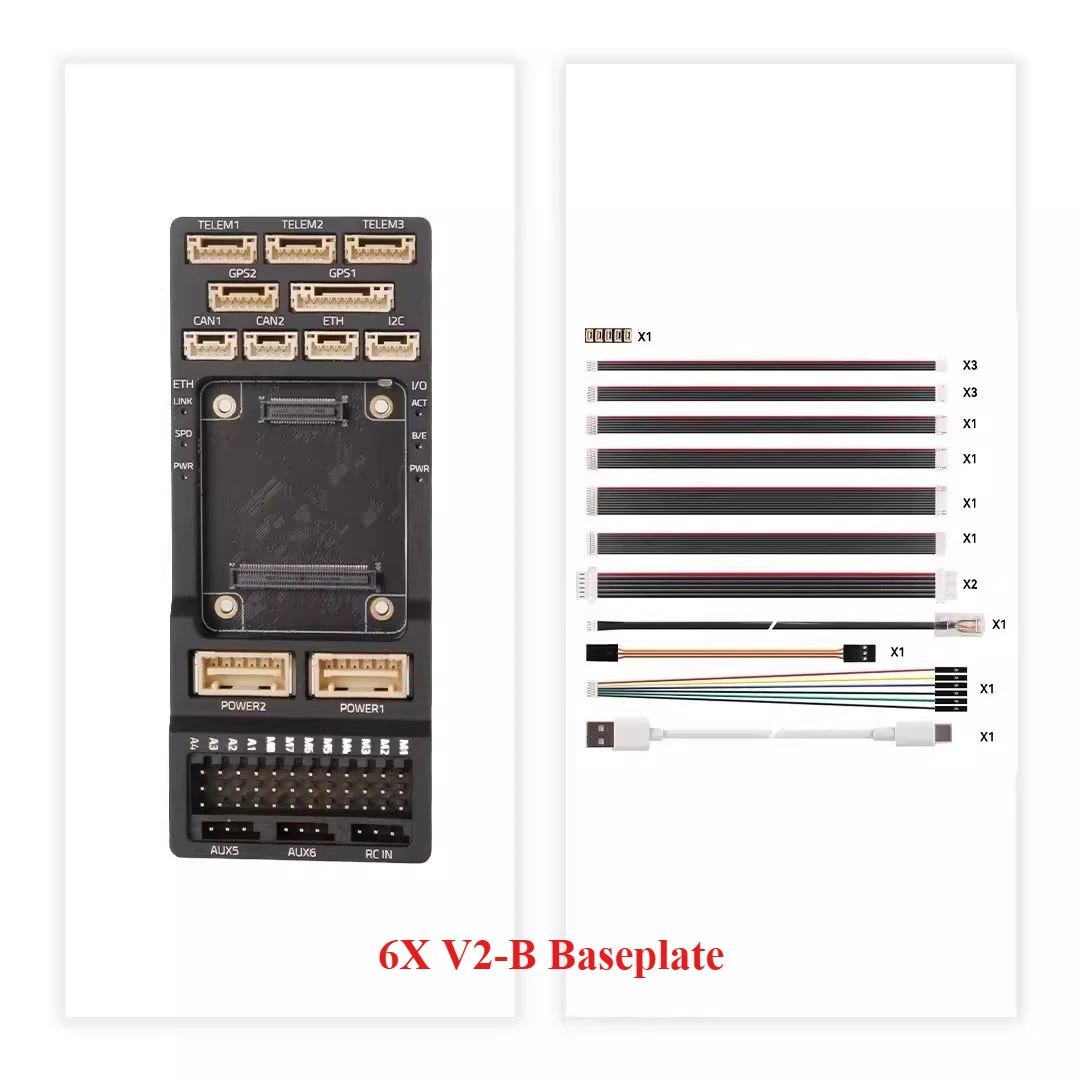 Newest Holybro Pixhawk 6X Flight Controller Standard / MINI Version Barometer / Gary 32 Bit Arm For Airplane Quadcopter thumbnail 4