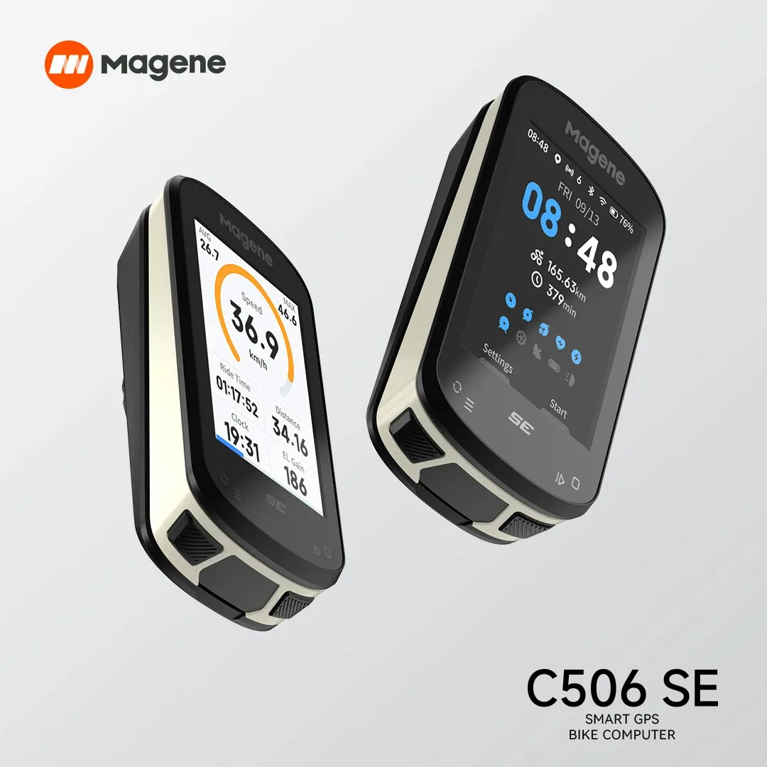 

Magene GPS Bike Computer C506 SE Navigation WiFi Speedometer Cycling Digital Stopwatch 2.4 Odometer Bluetooth Ant Indoor
