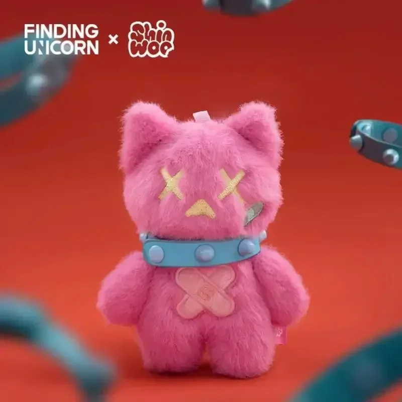 Finding Unicorn ShinWoo BADDY BEAR TOWN Series Plüsch Blind Box Überraschungsbox Original Actionfigur Cartoon Modell Mystery Box
