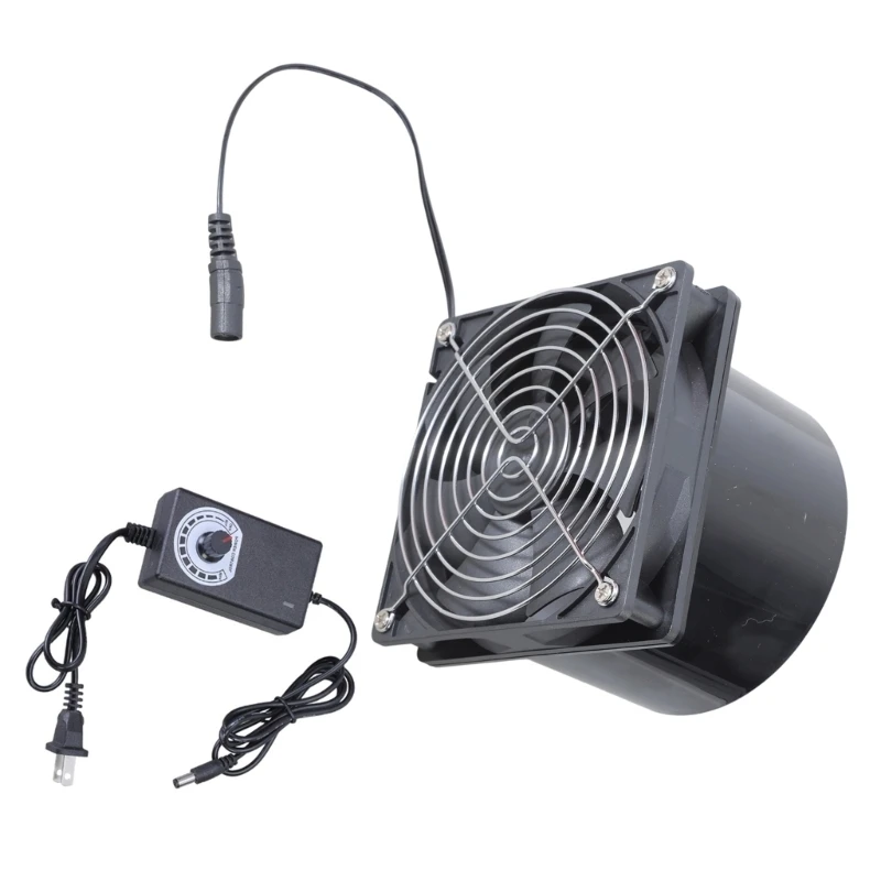  Powerful 10Cm Plastic Cooling Fan With Adjustment Speeds For Optimal Airflows And Noise Reduction Air Circulation Fan