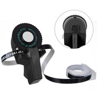 DIY Manual Label Maker With 9mm Label Tape Typewriter For Dymo Embossing Label Maker For MOTEX E101 Label Printer