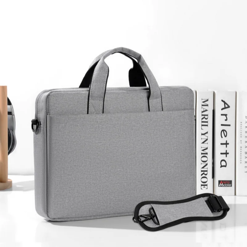 Laptop Sleeve Case Shockproof Large Capacity Laptop Handbag Ultra  Business Notebook Cover Tablet Protective Pouch