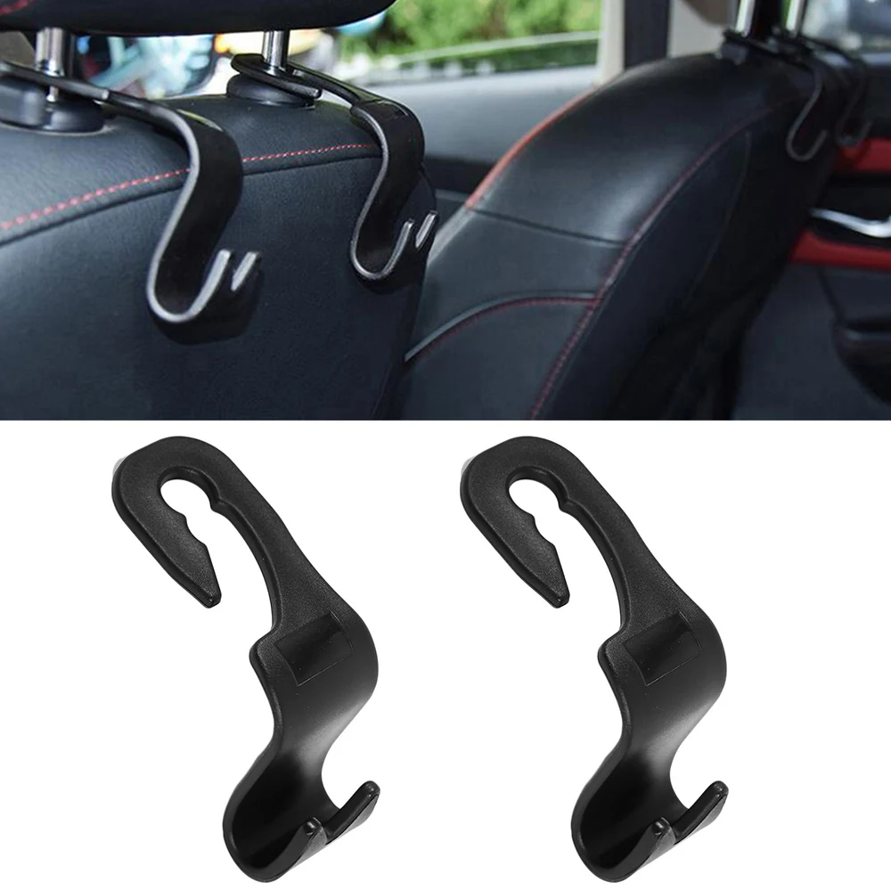 耐久性のある車の後部座席フック、ポータブルハンガー、バッグオーガナイザー、ホルダー、耐荷重フック、ユニバーサル、20kg