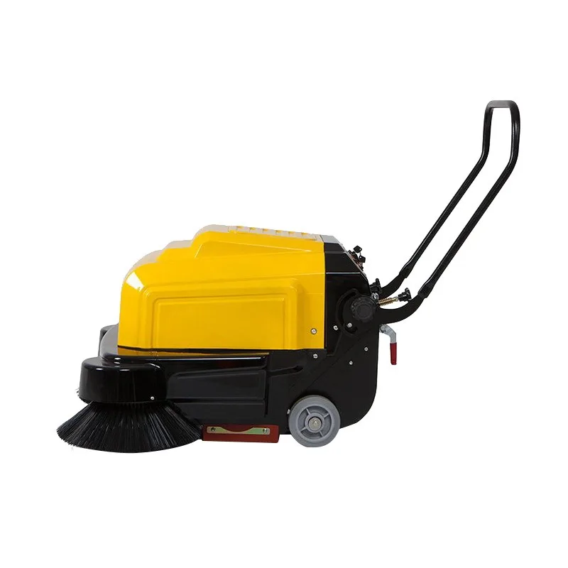 

Hand Push Sweeper Property Electric Industrial Factory Workshop Road Sweeper