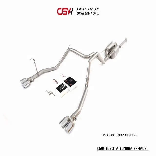 

Direct Source Performance Exhausts Stainless Steel Valvetronic Exhaust Muffler for Tundra 5.7 Year 2010 and Onward