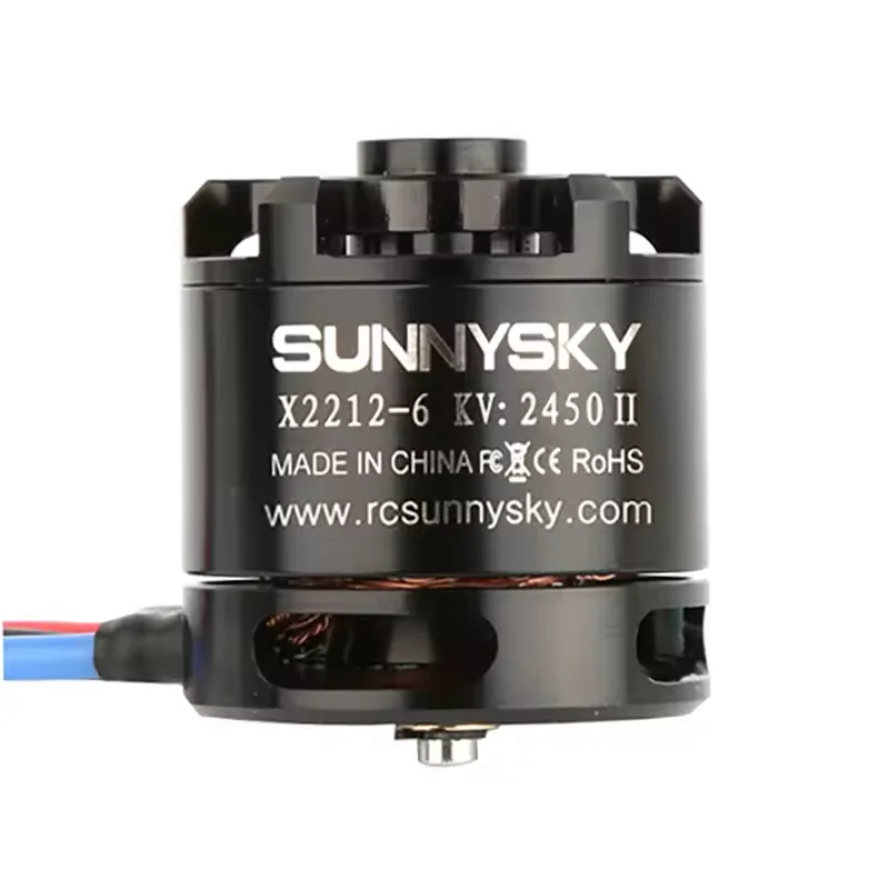 Sunnysky x2212 kv980/kv1250/kv1400/kv2450 motor sem escova eixo curto para rc multicopter aeronaves acrobática quadcopter