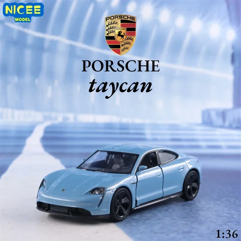 

1:36 Porsche Taycan High Simulation Diecast Car Metal Alloy Model Car Children's toys collection gifts