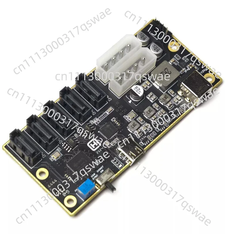 External Hard Disk SSD Expansion Card JMS580 JMB575 USB To SATA Type-C To 5 SATA External Expansion Cards