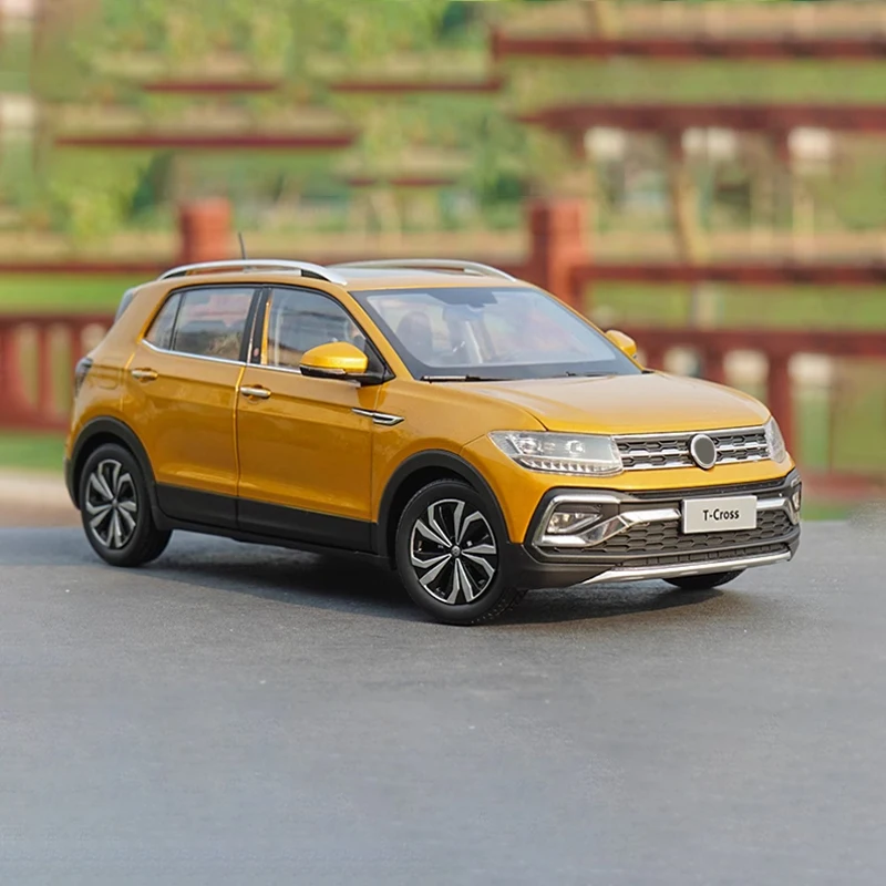 

Diecast 1:18 Scale Original T-Cross Alloy SUV Car Model Finished Product Simulation Toy Static Model Collection Gift Display