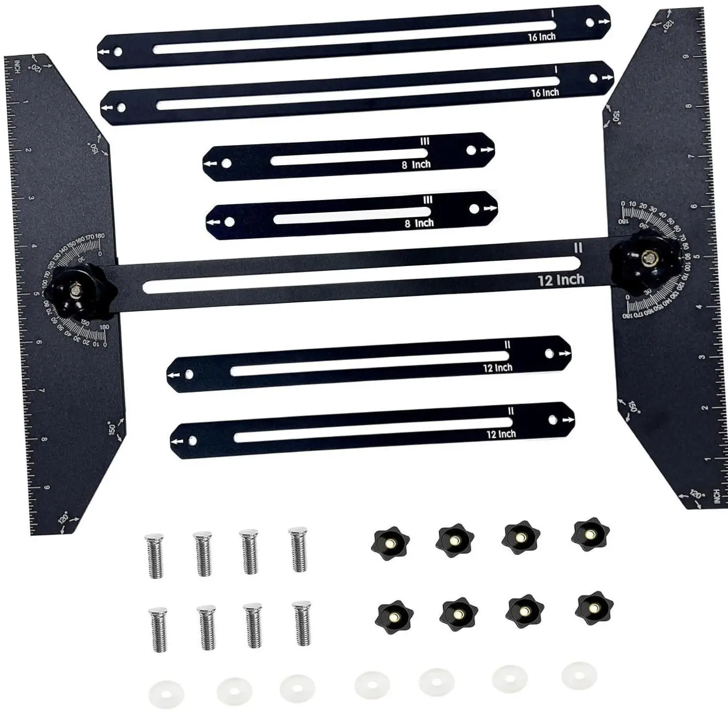 

Stair Treads Gauge Template Tool Metal Stair Jig for Partition Risers Stairs