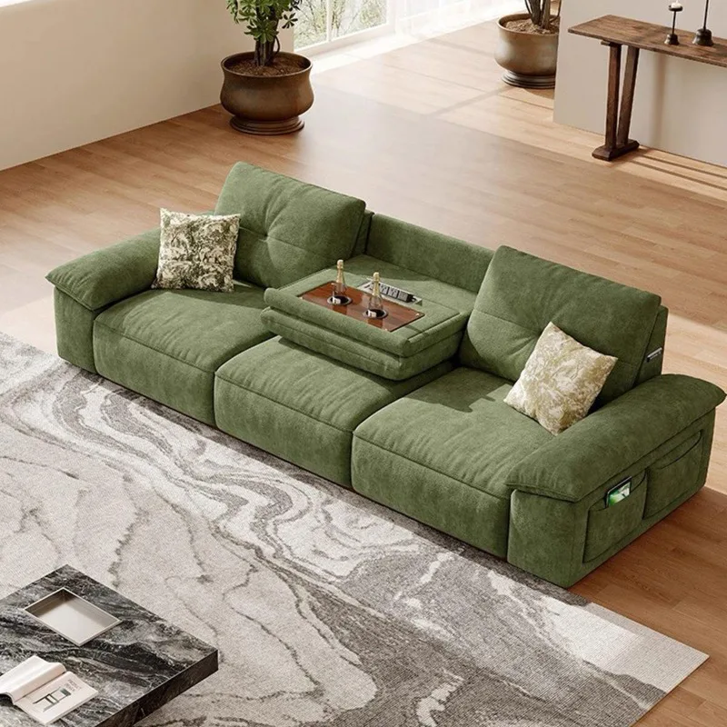 Adjustable Designer Electric Sofa Armrest Full Size Oversized Luxury Recliner Sofa Loveseat Foldable Divani Moderni Furniture