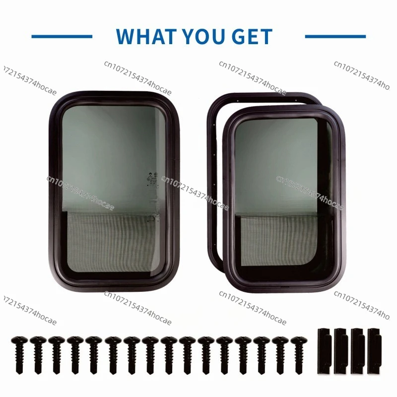 RV RV window, RV upper and lower sliding windows 590 * 390mm